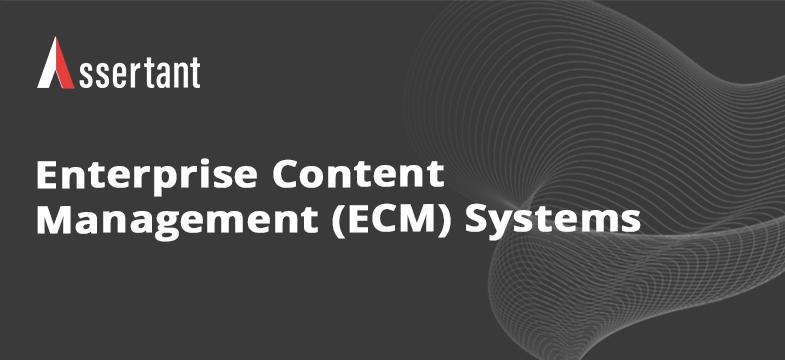 Assertant article thumbnail titled “Enterprise Content Management (ECM) Systems” covering ECM software fundamentals, document management, governance, compliance, and enterprise content workflows.